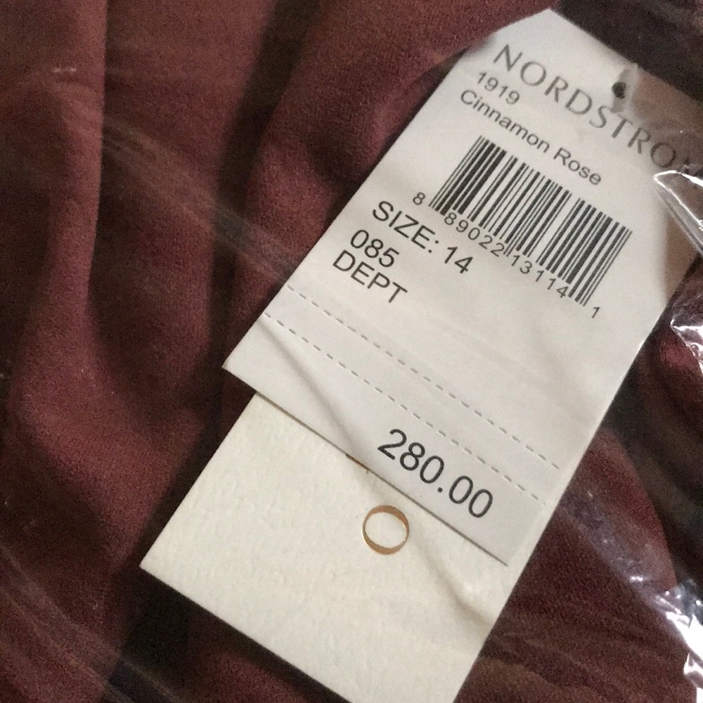 NWT Jenny Yoo Petra Halter Crepe Evening Dress - Picture 4 of 5